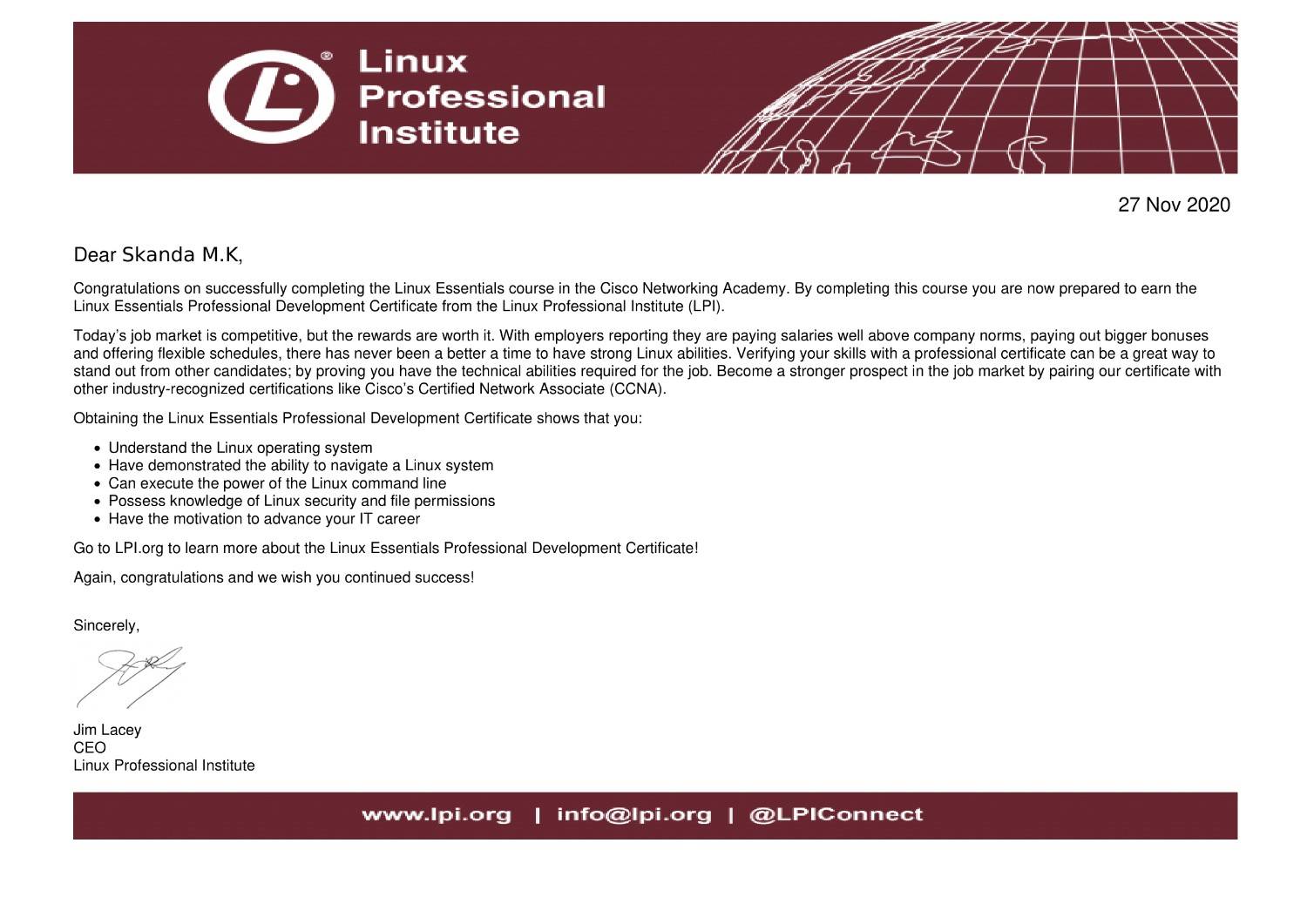 SkandaMK-NDGLinuxEssent-certificateinstructor-